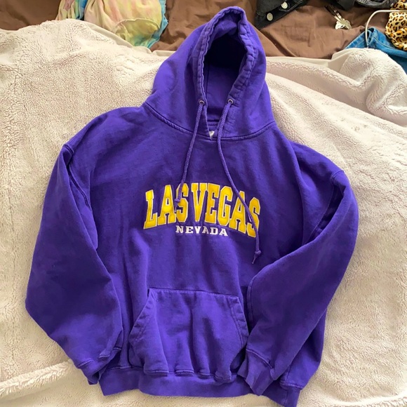 Oversized hoodie purple